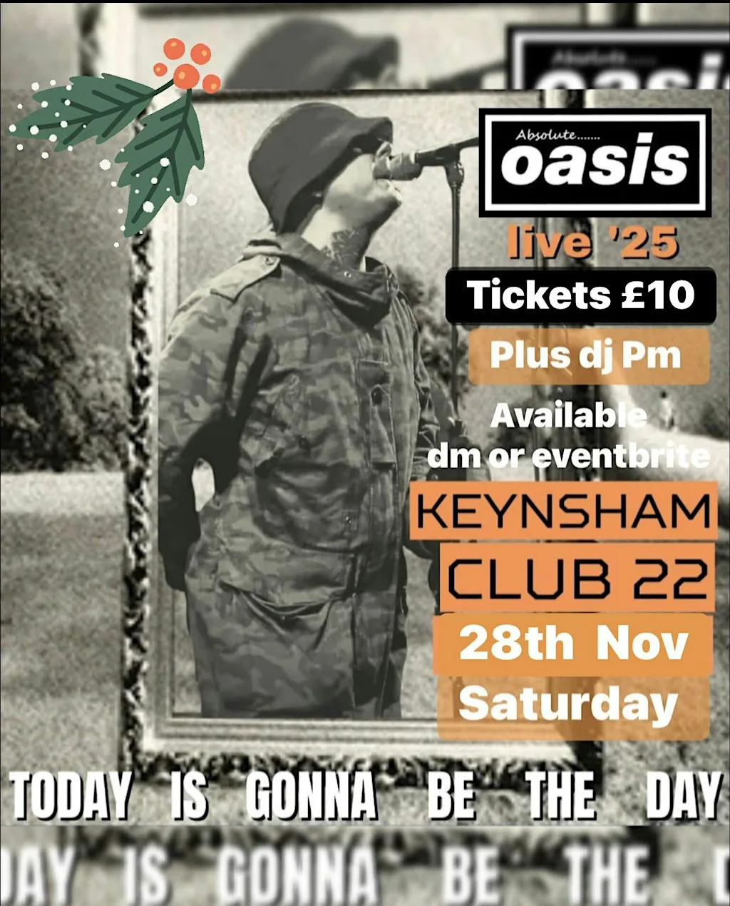 Oasis Tribute - Absolute Oasis - Live @ Club 22 at Club 22 - The Old Conservative Club
