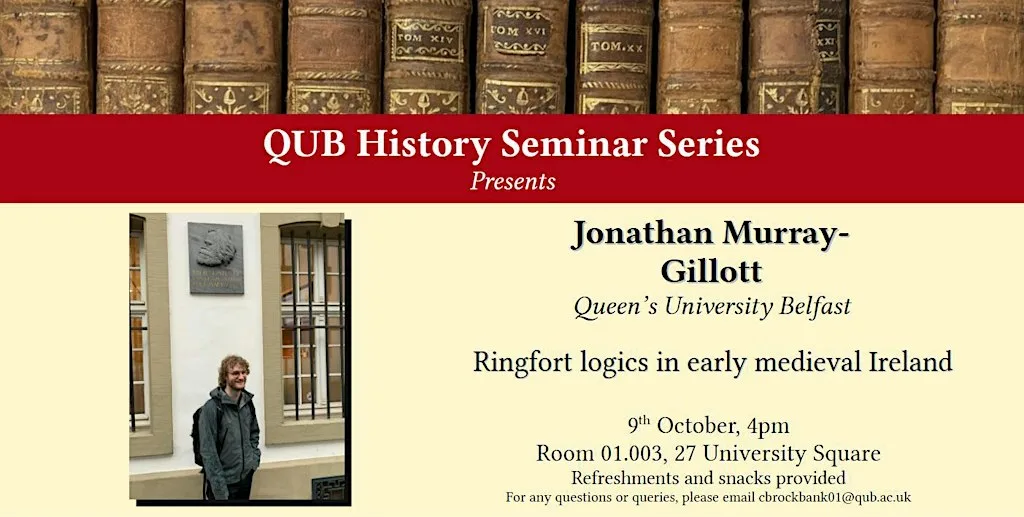 History Seminar: Jonathan Murray-Gillott