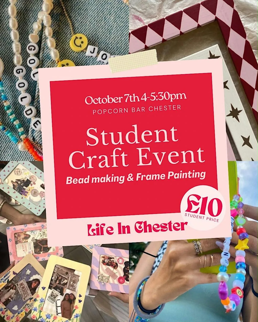Student Craft Event at Popcorn
