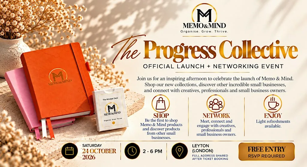 Memo & Mind Launch and Networking Event: The Progress Collective
