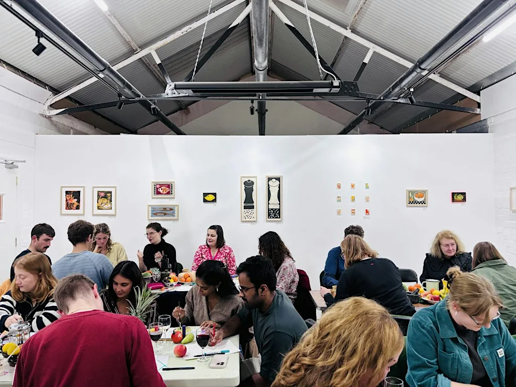 Drink and Draw: Small Plates presents People Watching at Magdalen Road Studios
