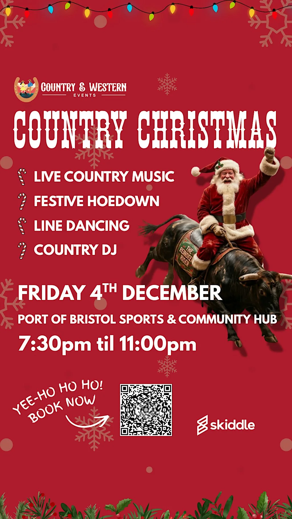 Bristol Christmas Country Party