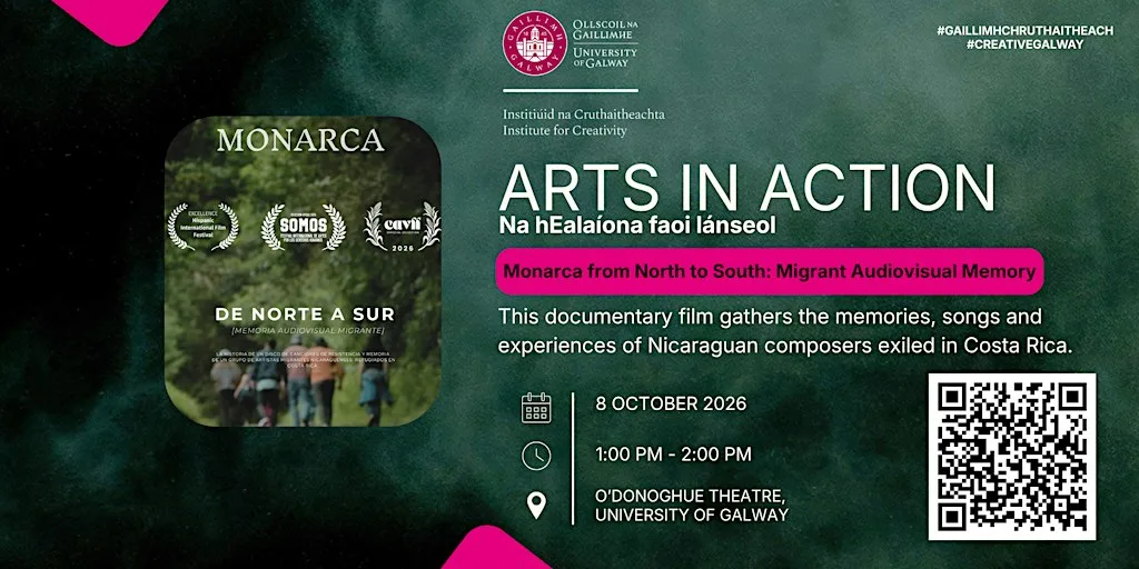 Monarca from North to South: Migrant Audiovisual Memory at O'Donoghue Centre for Drama, Theatre and Performance
