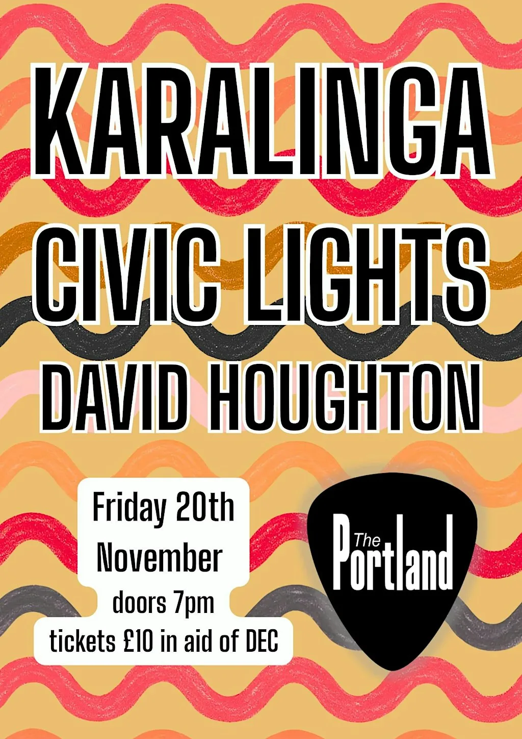 KARALINGA + Civil Lights + David Houghton