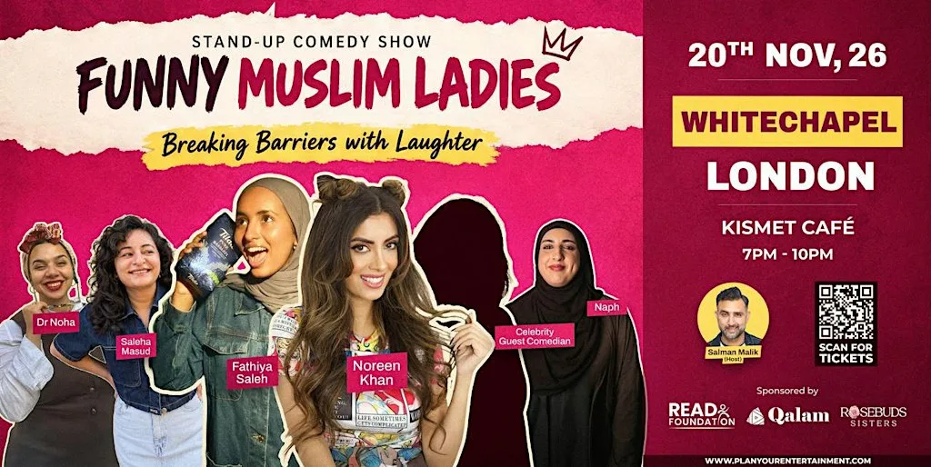 Funny Muslim Ladies Standup Comedy Show Whitechapel London