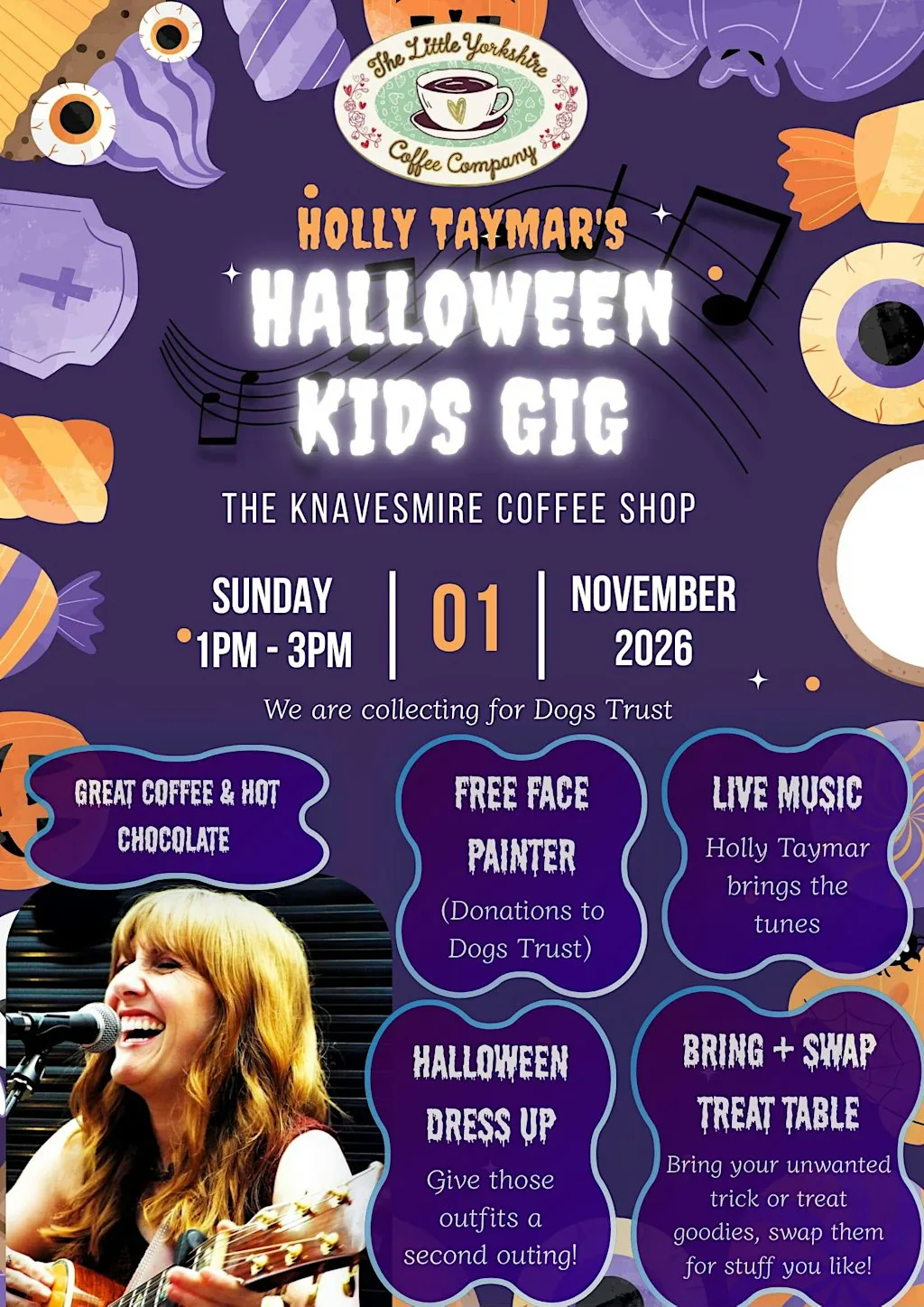 Holly Taymar's Halloween Kids Gig