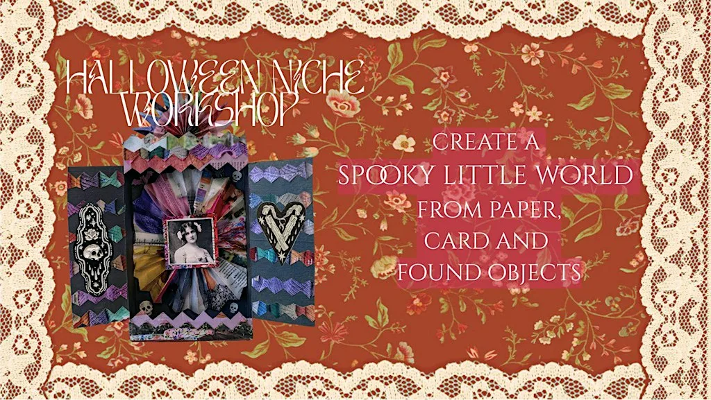 Halloween Paper Niche Workshop at Soffio Lounge