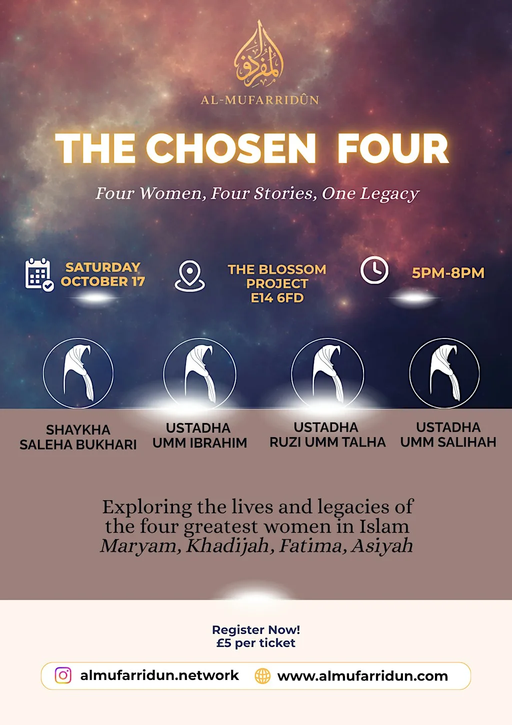 The Chosen Four at Blossom Project