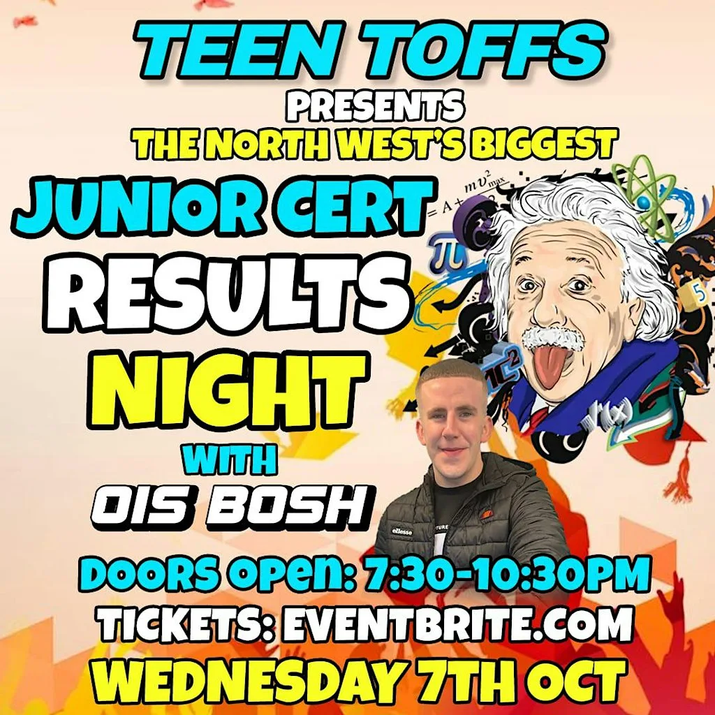 Junior cert results party with DJ Ois Bosh at Lola Montez