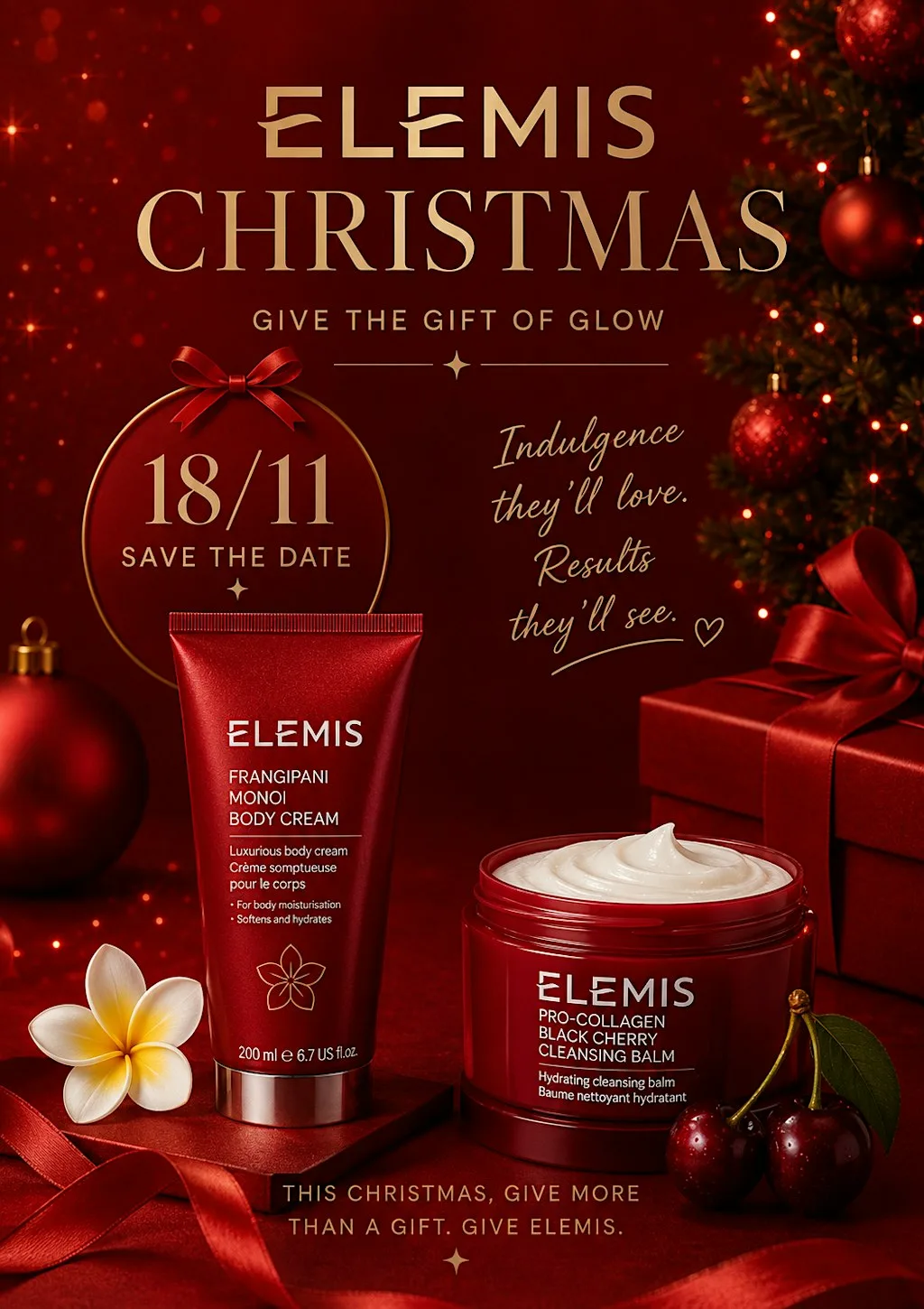Elemis Christmas Party Night