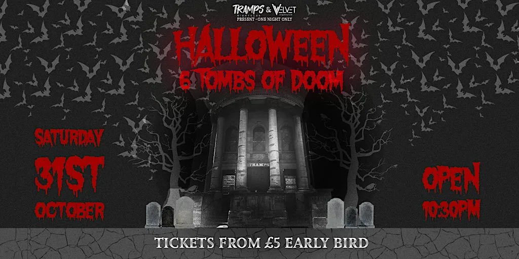 TRAMPS HALLOWEEN PARTY 2026 at Tramps Nightclub