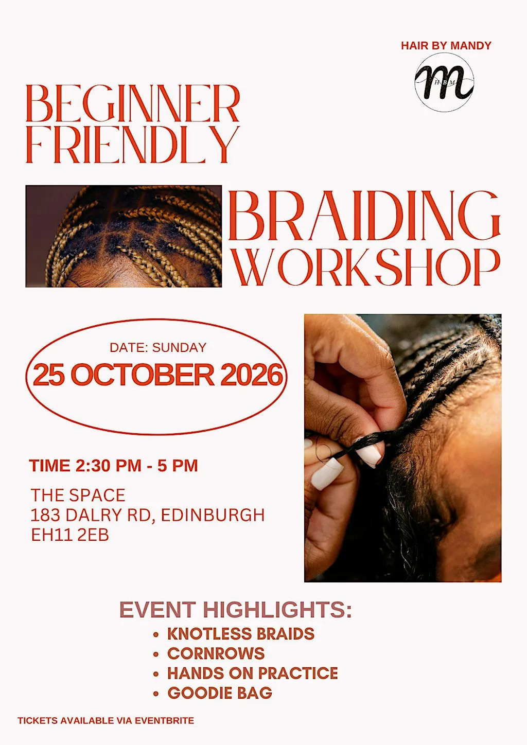 Beginner Friendly - Braiding Workshop