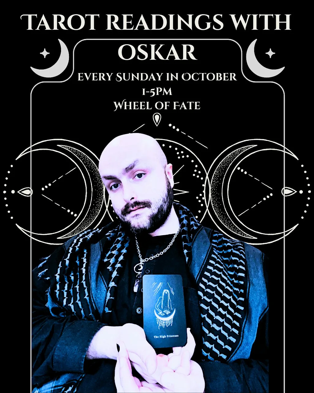 4th October Tarot With Oskar @ Wheel Of Fate