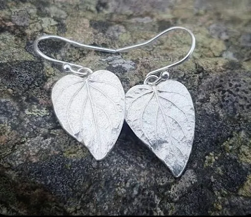 Creative Botanical Silver earrings Workshop, suitable for everyone at The Silver Studio,