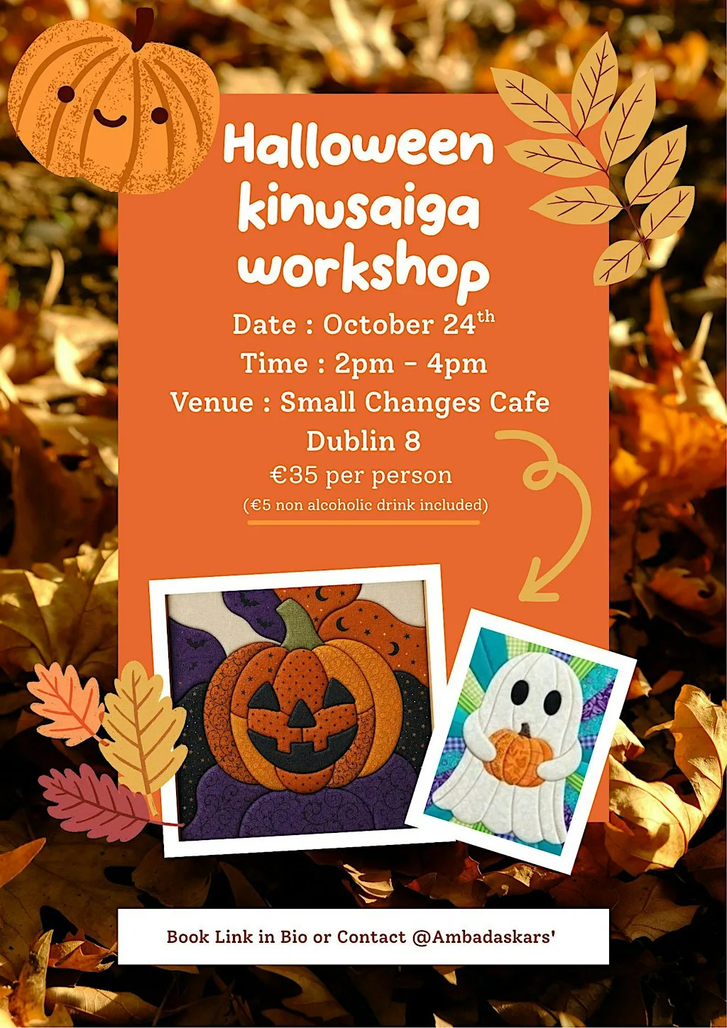 Halloween Kinusaiga Workshop