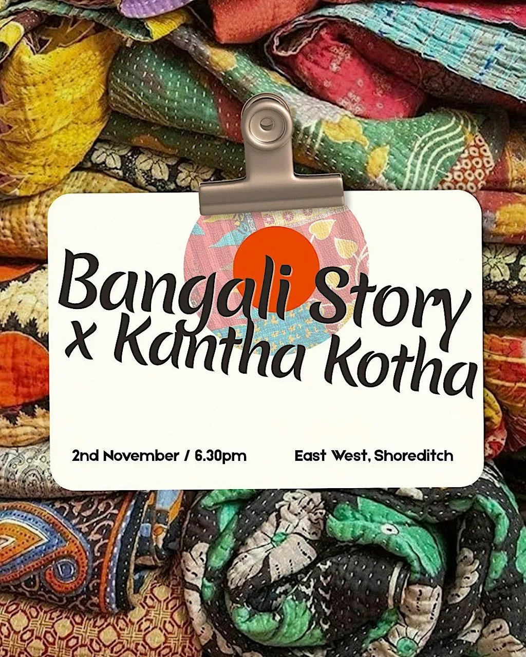 The Bangali Story x Kantha Kotha