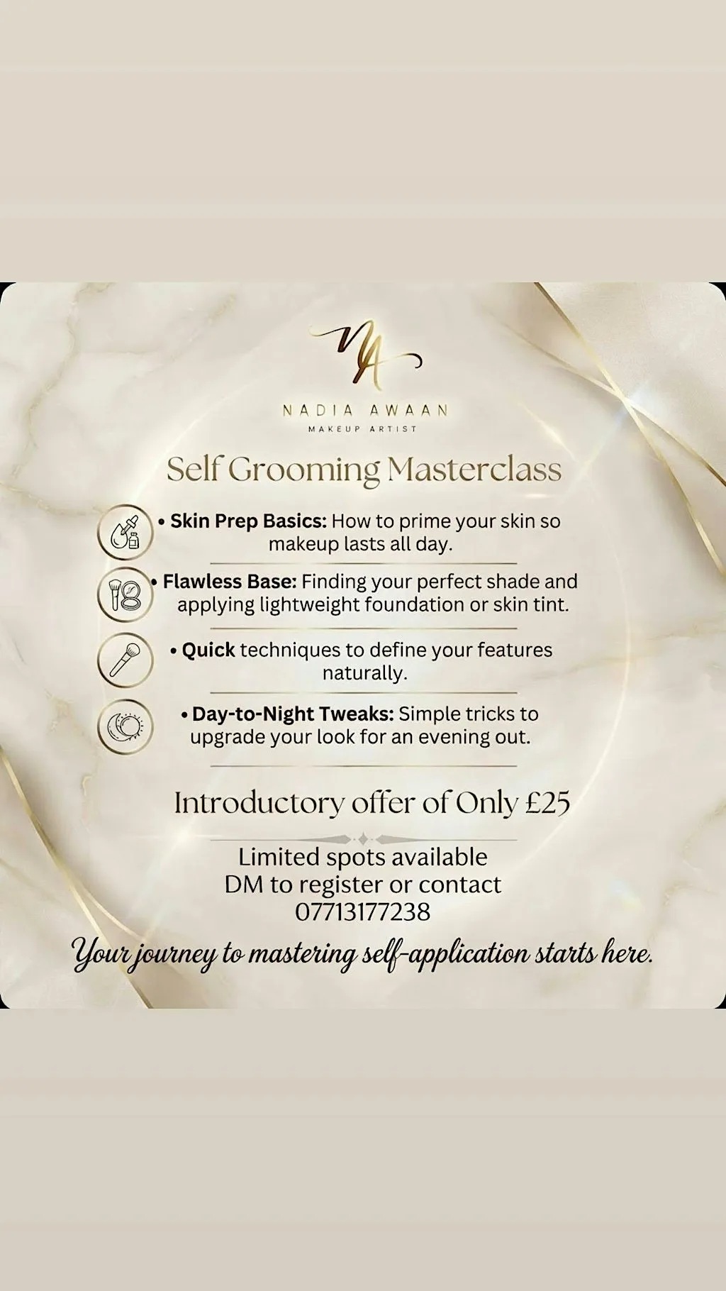Self Grooming Masterclass