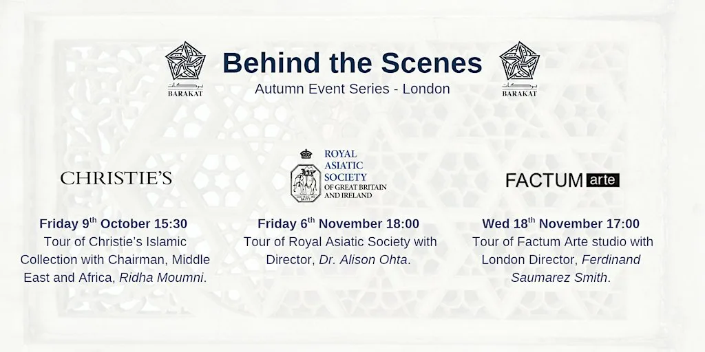 Behind the Scenes: Royal Asiatic Society Tour