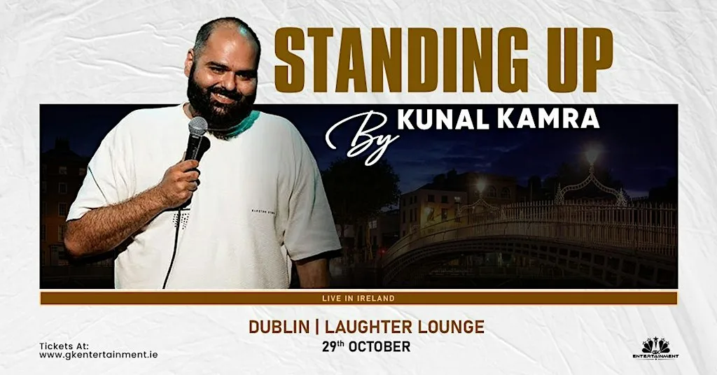 Kunal Kamra – Standing Up Live in Dublin at Laughter Lounge