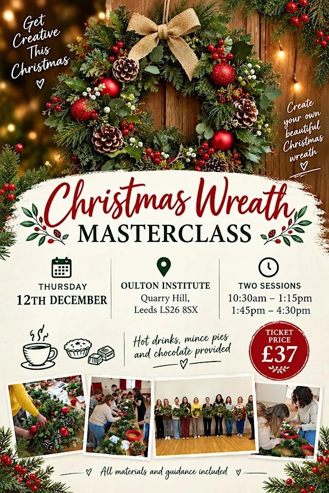 Christmas Wreath Masterclass
