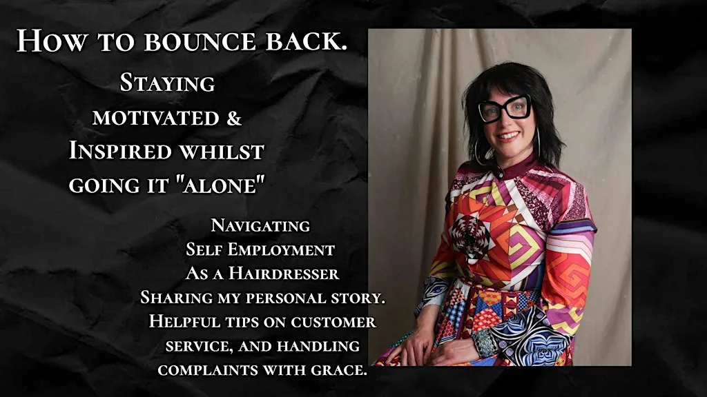 How to Bounce Back with Caroline Lamp at Outlaw Hairdressing UK