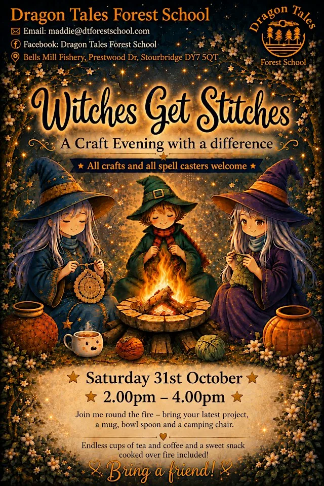 Witches Get Stitches- Halloween Special at Bells Mill Fishery