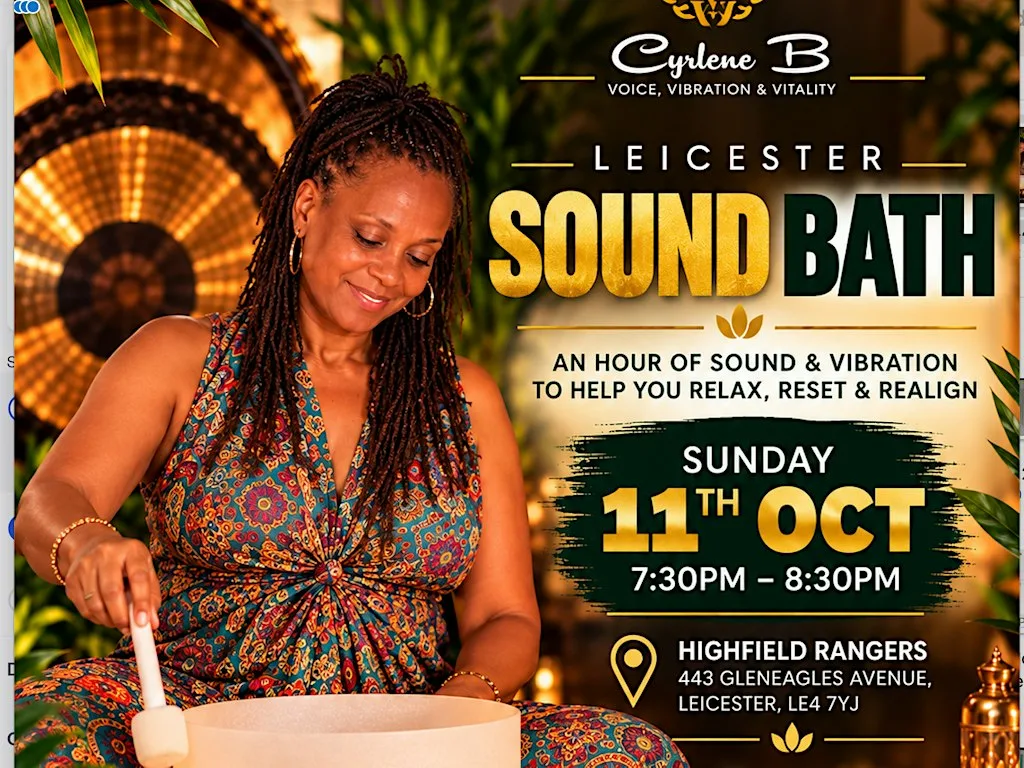 Sound Bath - Leicester LE4 at Highfield Rangers Football and Cricket Club Club