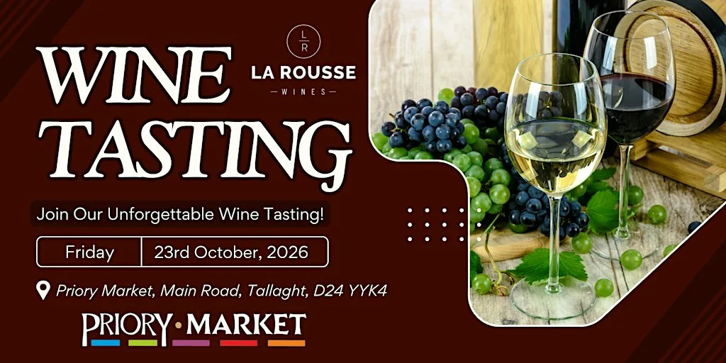 Wine Tasting at Priory Market