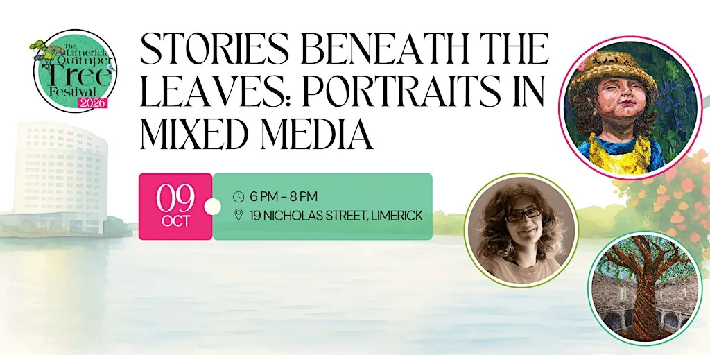 Stories beneath the Leaves: Portraits in Mixed Media - With Giulia Coli at Local Art & Craft Limerick