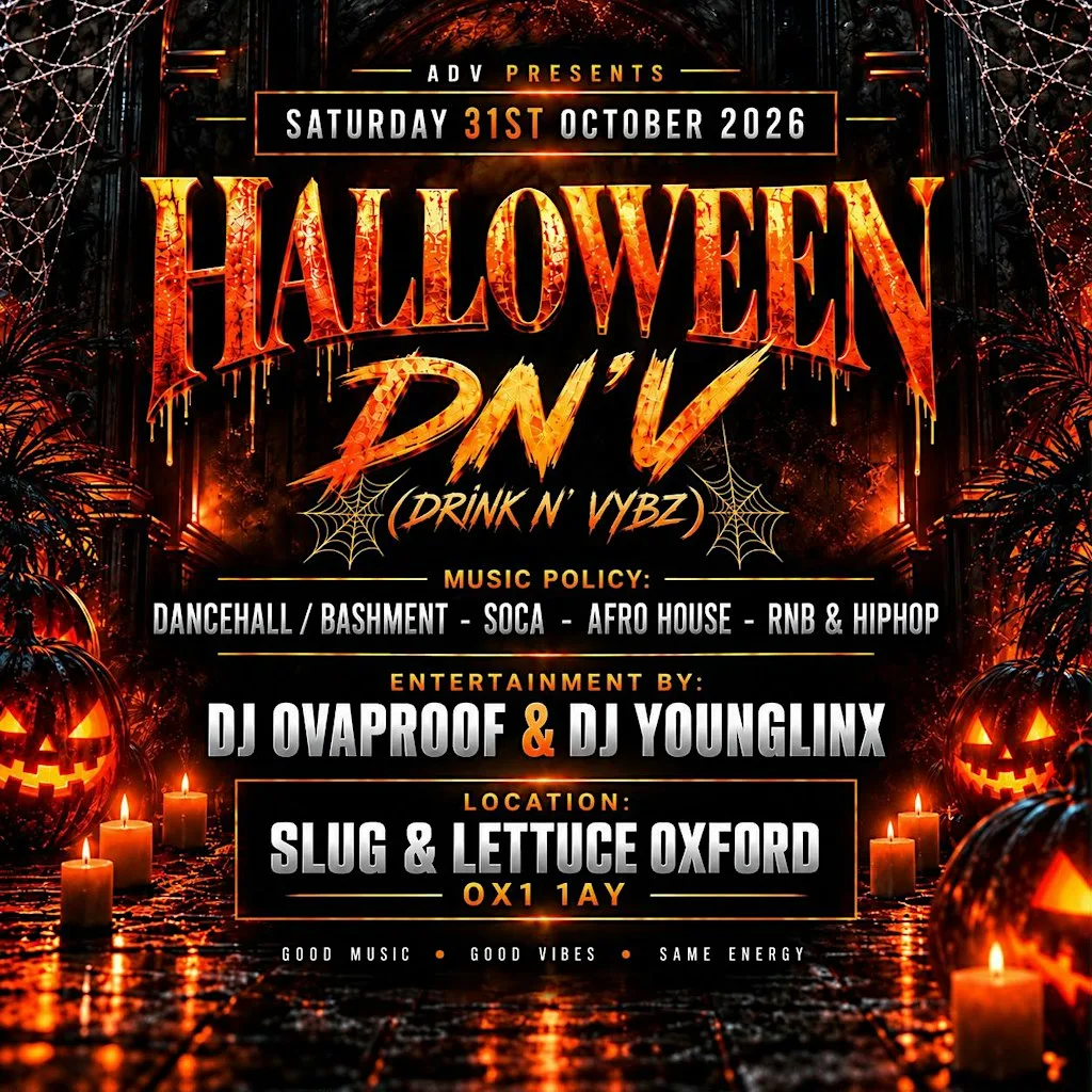 ADV Presents: Halloween Drink N' Vybz