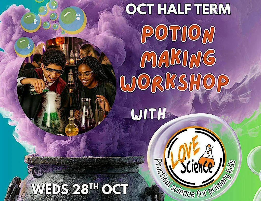 Halloween Potions with Love Science at Healthy Minds Calderdale