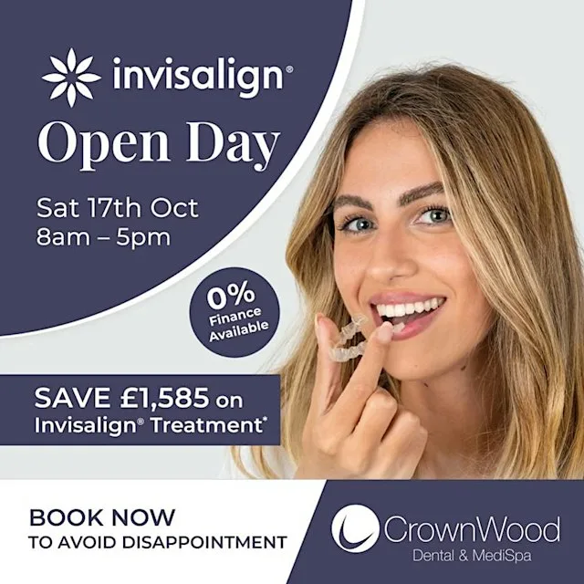 Invisalign Clear Aligner Open Day - Saturday 17th October 2026 8am-5pm