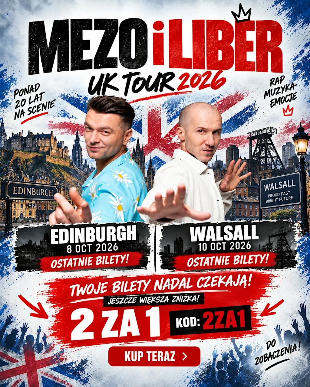 Mezo i Liber - koncert w Walsall at Bescot Stadium