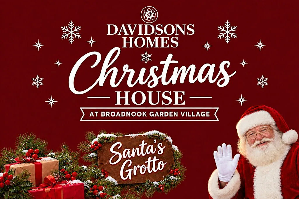 Broadnook Christmas House at Davidsons Homes at The Middletons, Leicestershire