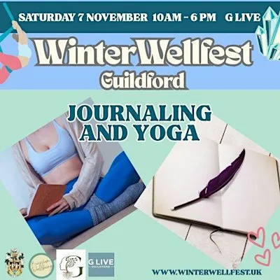 Yoga and Journaling at Winter Wellfest Guildford at G Live