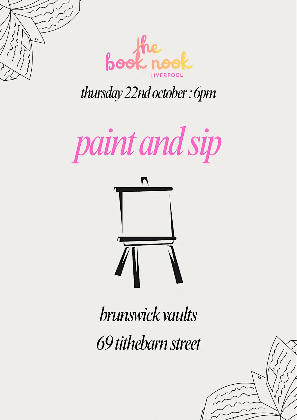 paint and sip!