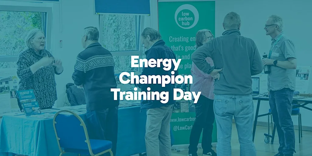 Energy Champion Training Day at Low Carbon Hub