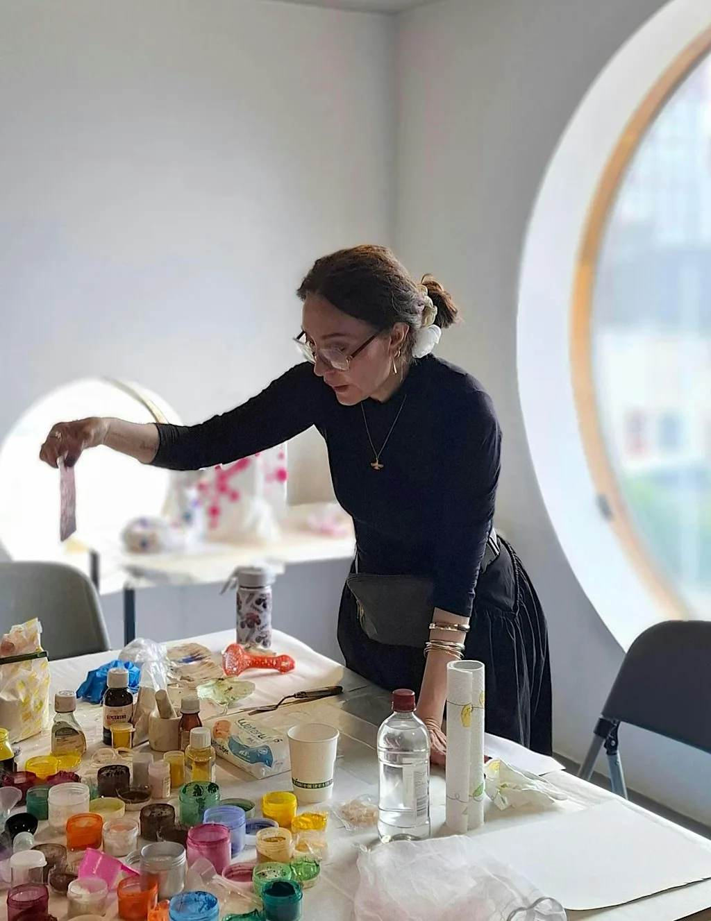Pigment and Plant, Historical Paint Making for Climate Action Week at Rua Red, South Dublin Arts Centre
