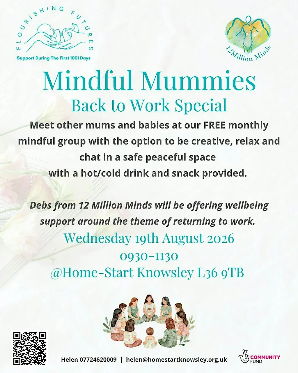 Mindful Mummies Returning to work special at St Chads Clinic