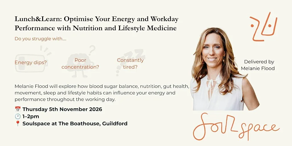 Optimise Your Energy and Workday Performance with Nutrition.