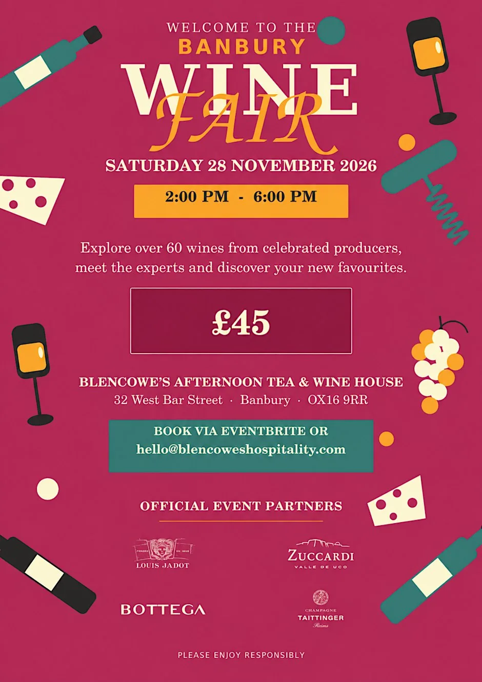 Banbury Wine Fair at 32 W Bar St