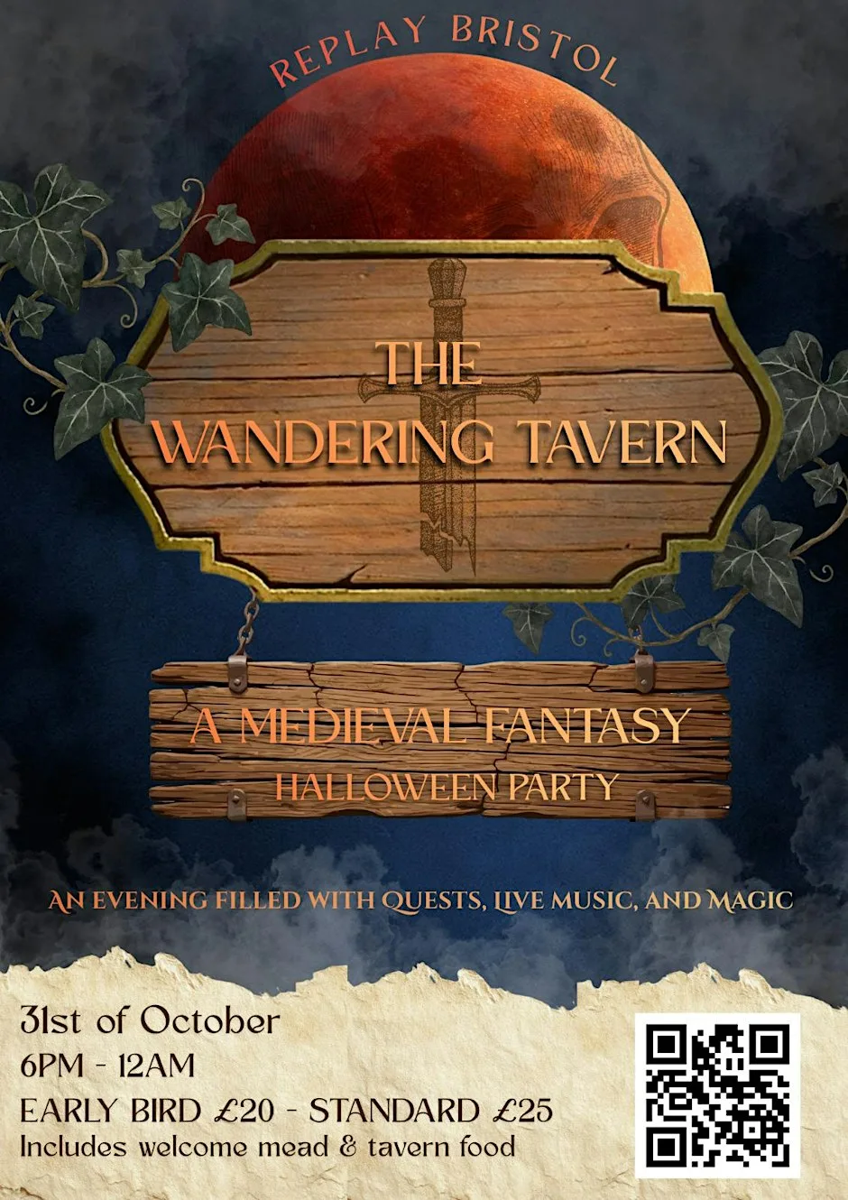 REPLAY PRESENTS: THE WANDERING TAVERN at Replay Bristol Board Game Cafe