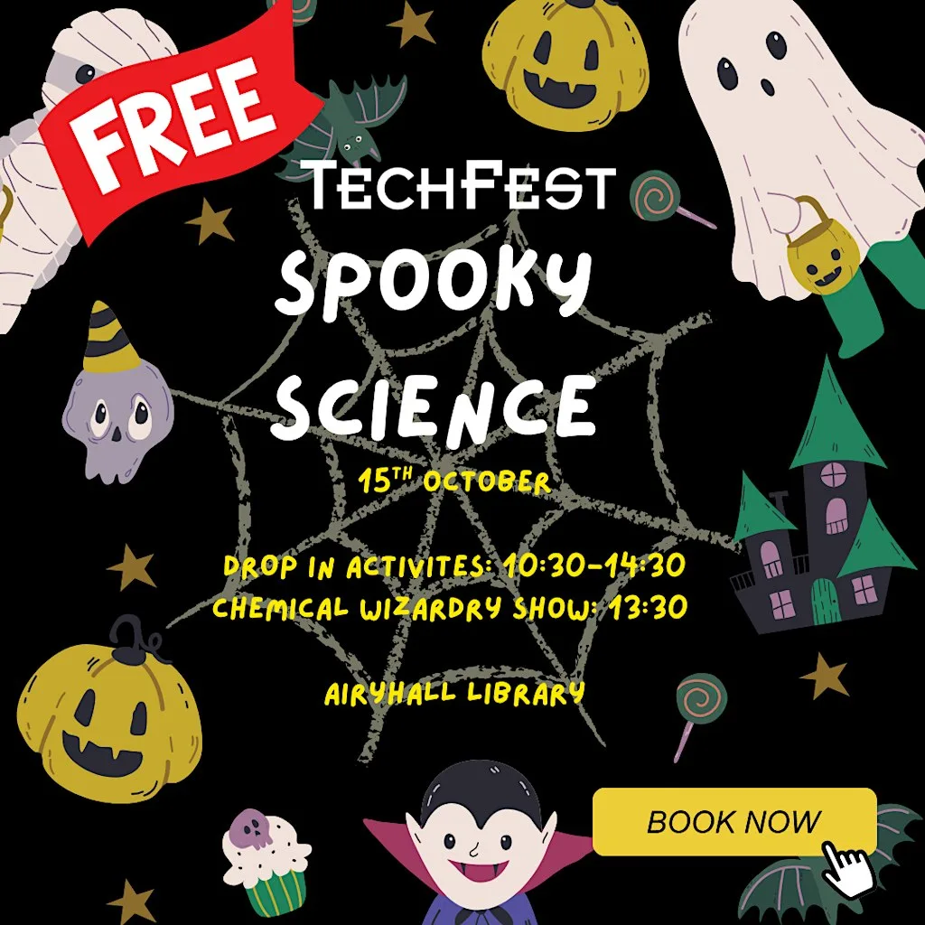 Spooky Science with TechFest: Chemical Wizardry Show - 13:30