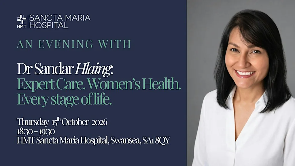 An Evening With Sandar Hlaing | GP & Menopause Specialist at HMT Sancta Maria Hospital