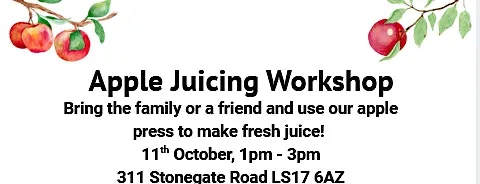 Apple Juicing Workshop & Community Apple Harvest
