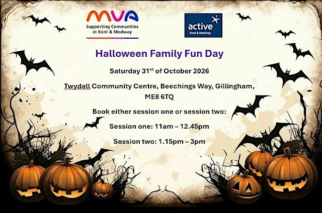 Halloween Family Fun Day - session 1 at Twydall Community Centre