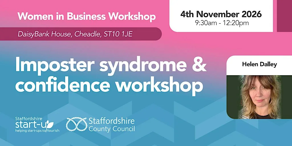Women in Business Imposter syndrome & Confidence Workshop at DaisyBank House