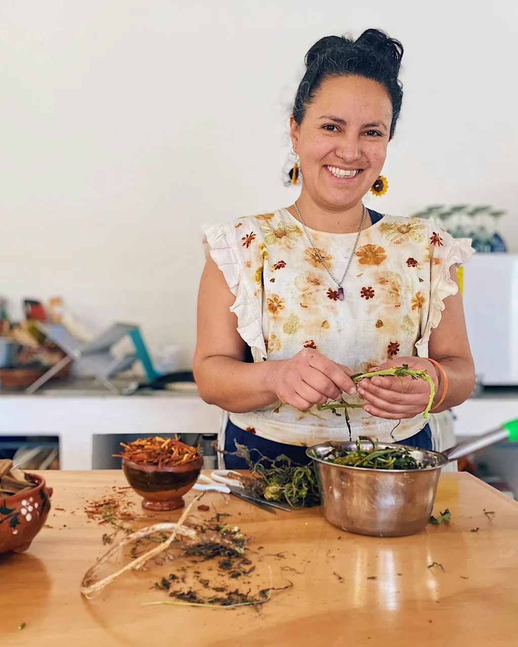 Futurum: Ecoprinting with Malú Colorín for irish Design Week at Ard Voltas Art Space
