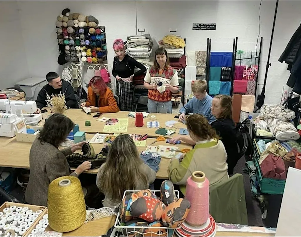 Futurum: Knitwear mending with Kim O'Driscoll for Irish Design Week at Ard Voltas Art Space