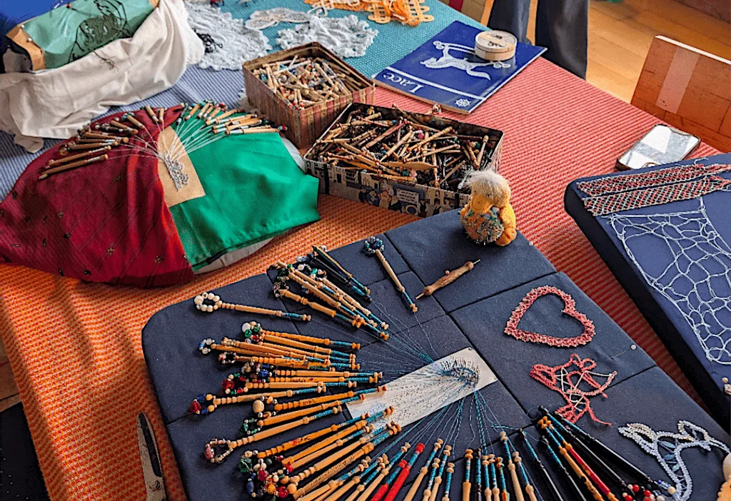 Bobbin Lace Making Workshop at Grosvenor Square